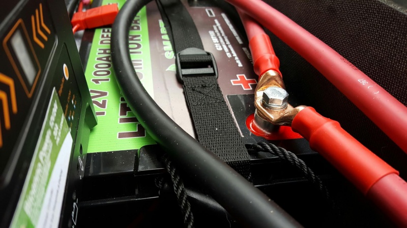 Tip: Keep your battery connections bolted firmly to prevent power loss 
