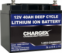 12V 40AH Deep Cycle Lithium Ion Battery
