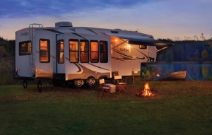 Motorhome RV Travel Trailer and Fifth wheel lithium ion batteries