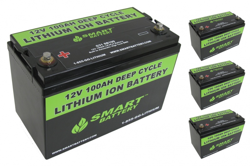 48V 100AH Lithium Ion Battery
