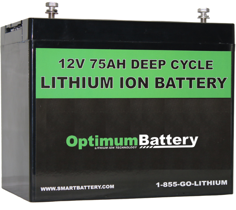 12V 75AH Lithium Ion Battery Lithium Ion Battery Deep Cycle Starting