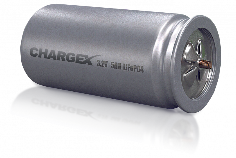 Chargex 3.2V 5AH Lithium Ion Battery Cell