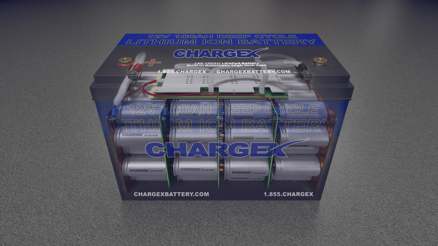 Chargex Lithium Battery Cell Structure 
