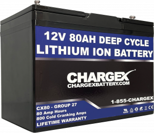 12V 80AH Deep Cycle / Starting Lithium Ion Battery