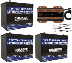 36V 75AH Lithium Battery Kit