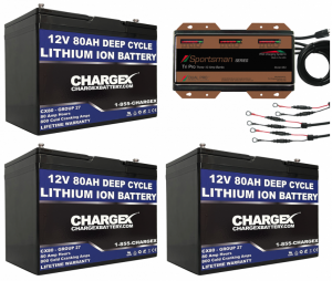 36V 80AH Lithium Battery Kit