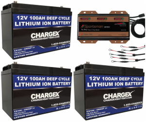 36V 100AH Lithium Battery Kit