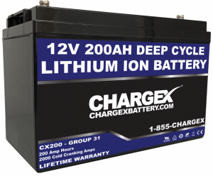 12V 200AH Deep Cycle / Starting Lithium Ion Battery