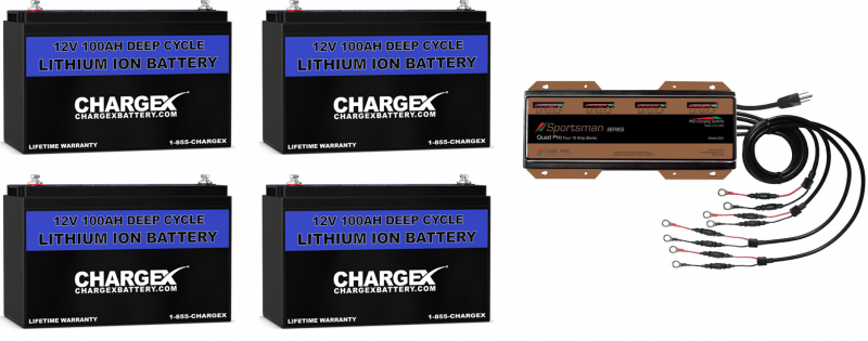 48V 100AH Lithium Battery Kit