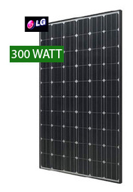 LG 300 Watt Solar Panel - SS300