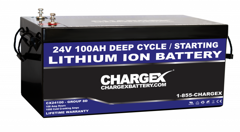 Batterie Lithium 24V 100 Ah - Smart - Swiss-Green