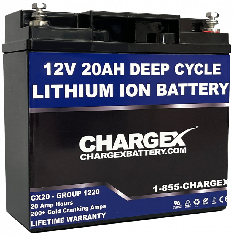 12V 20AH Deep Cycle Lithium Ion Battery