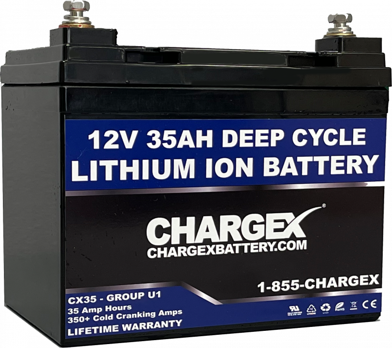 12V 35AH Deep Cycle Lithium Ion Battery