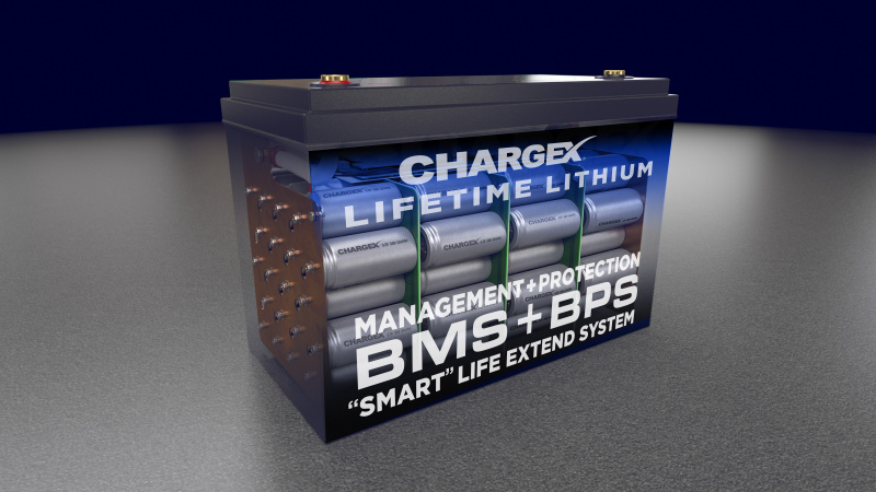 Chargex® 12V 50AH Lithium Ion Battery