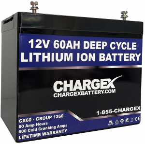 12V 60AH Deep Cycle Lithium Ion Battery