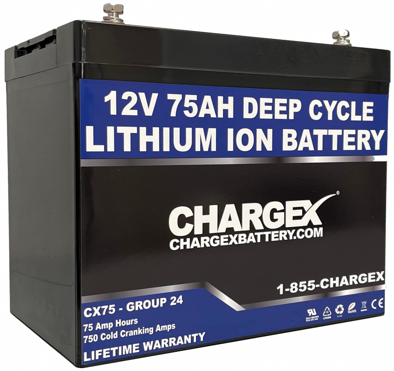 12V Advanced Lithium Batteries and Charger