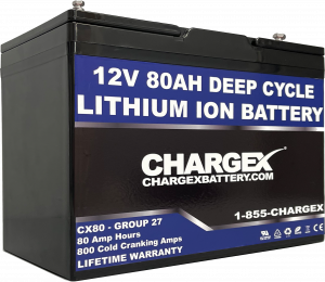 12V 80AH Deep Cycle Lithium Ion Battery