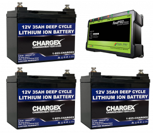 36V 35AH Lithium Ion Battery Kit Deep Cycle