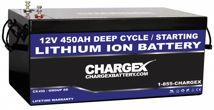 12V 450AH Lithium Ion Battery