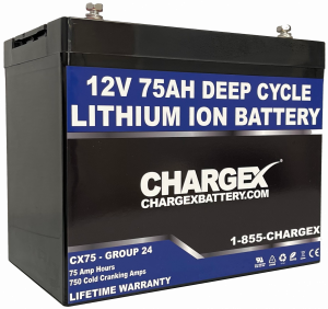 12V 75AH Lithium Ion Battery 72V Kit