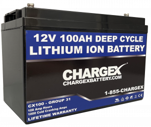 12V 100AH Lithium Ion Battery Kit Deep Cycle Polaris Gem Recoil Golf Cart Marine RV Trolling 