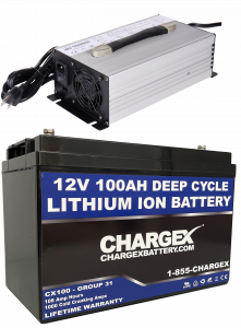 12V 100AH LITHIUM BATTERY WITH CHARGER