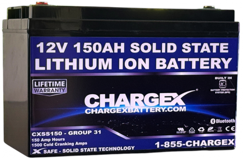 12V 150Ah Solid State Lithium Battery – Custom-sized, high-performance battery for marine, military, and off-grid power systems