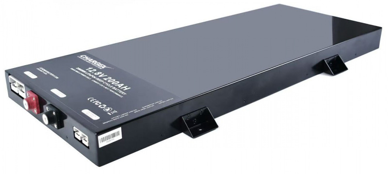 Chargex 12V 200AH Slim Line Lithium Ion Battery – Lightweight, Deep Cycle, Long Life Power for RV, Marine, Solar and Off-Grid Applications