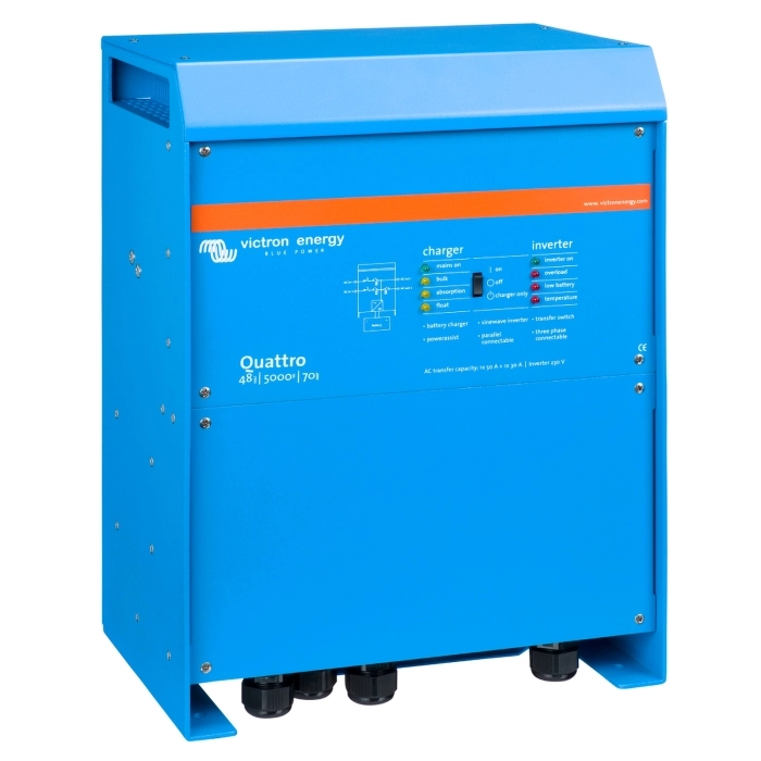 Victron Quattro 48/5000/70-100/100 120V (UL) Inverter/Charger