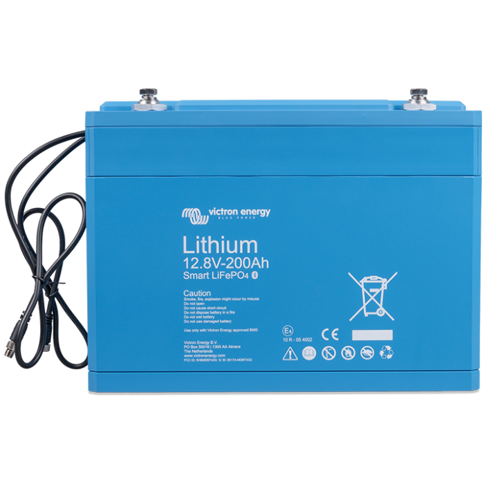 Victron Energy LiFePO4 Smart Battery 12.8V 200Ah BAT512120610