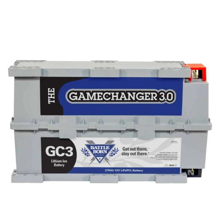 Battle Born BBGC3 270Ah 12V LiFePO4 Battery