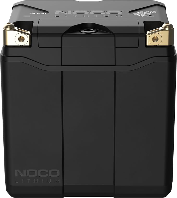 NOCO NLP30 12V 700A Lithium Powersport Battery with 3-way terminals and spacers