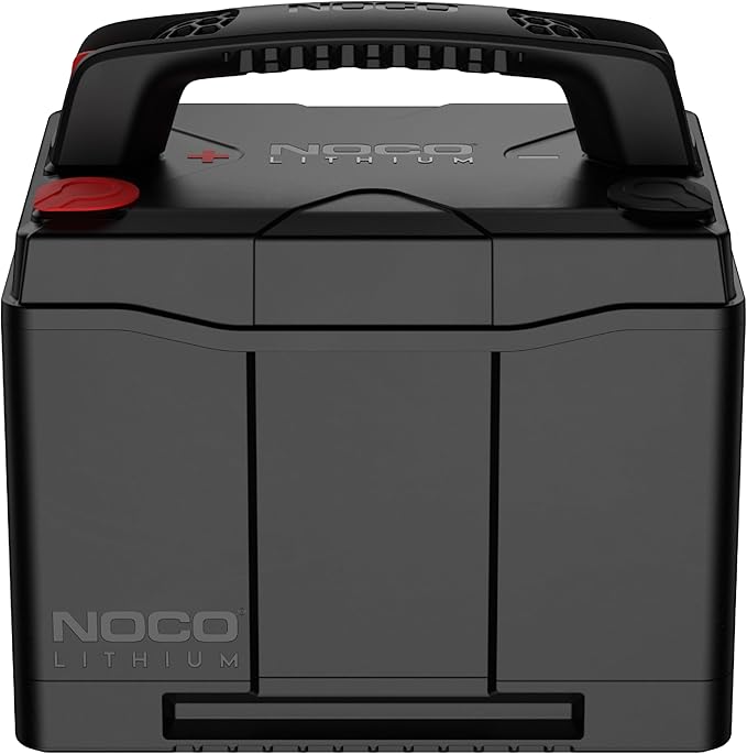 NOCO NLX24 12V 90Ah Lithium Dual-Purpose Battery with SAE posts and threaded terminals
