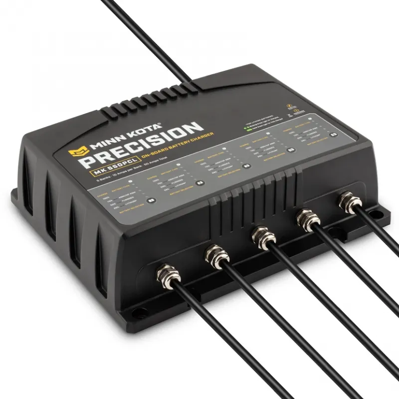 Minn Kota Precision 5-Bank 10-Amp On-Board Charger MK-550 PCL