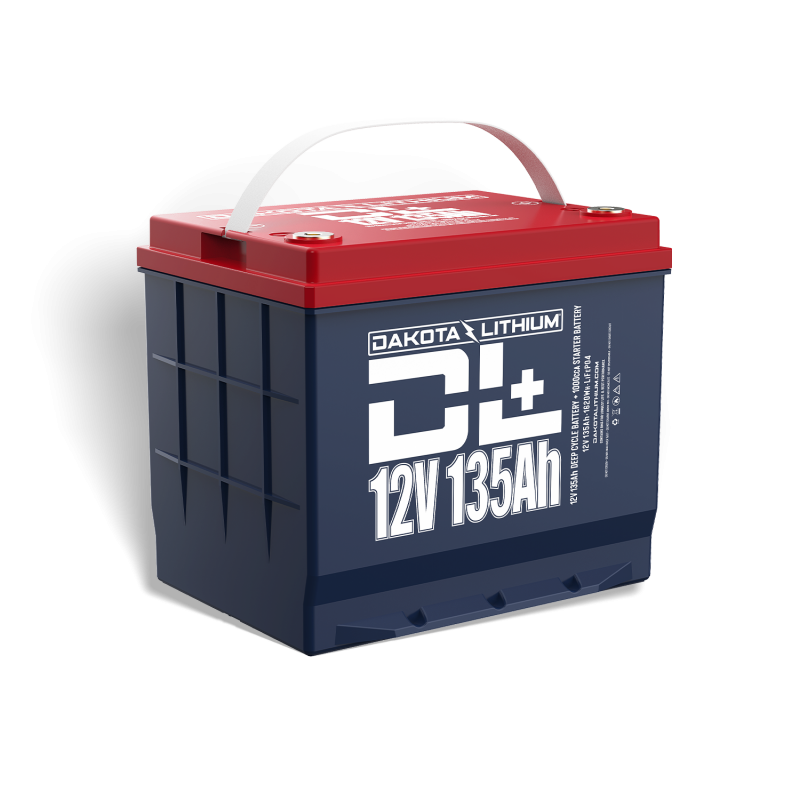 Dakota Lithium 12V 135Ah Dual Purpose LiFePO4 Battery DL+135