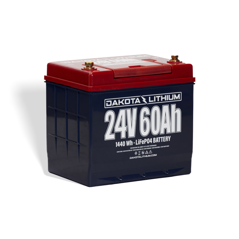 Dakota Lithium 24V 60Ah Deep Cycle LiFePO4 Battery