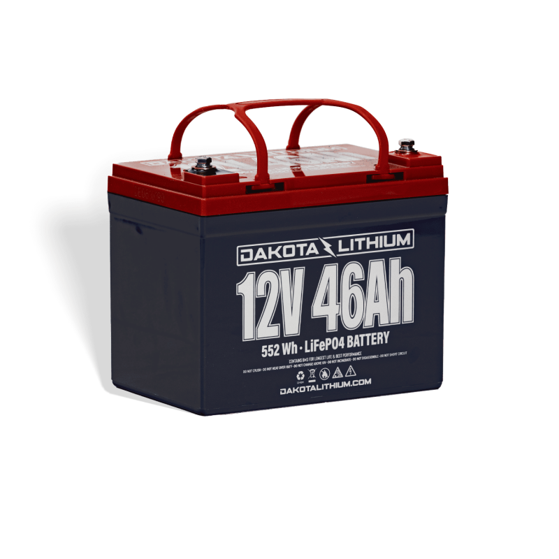 Dakota Lithium 12V 46Ah Deep Cycle U1 LiFePO4 Battery