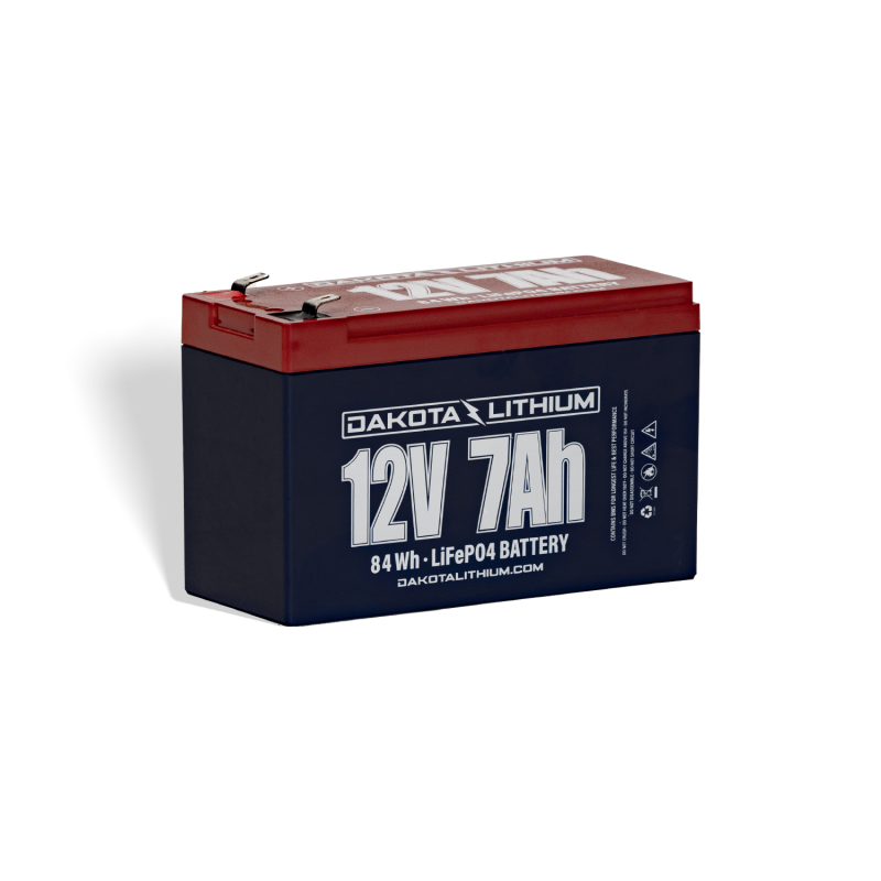 Dakota Lithium 12V 7Ah Deep Cycle LiFePO4 Battery