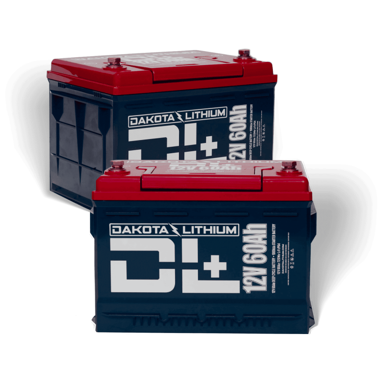 Dakota Lithium DL+ 24V 60Ah Deep Cycle LiFePO4 Trolling Motor Battery Set