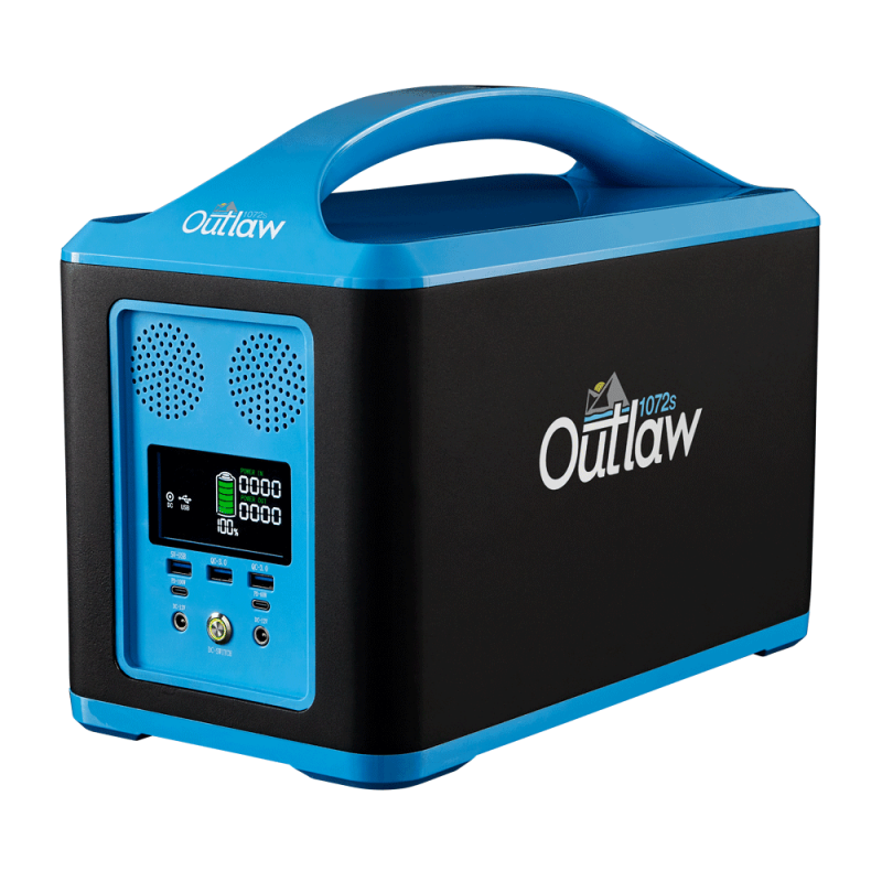 RELiON Outlaw 1072S 1000W 72Ah LiFePO4 Portable Power Station