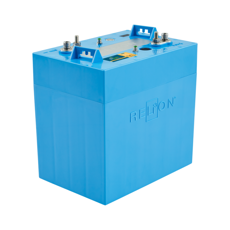 RELiON InSight 24V-LT 60Ah GC2/GC8 Cold Weather LiFePO4 Deep Cycle Battery