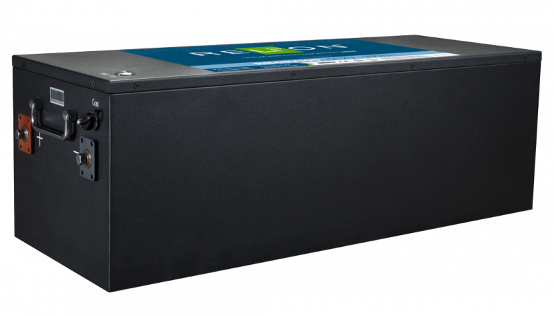 RELiON RB48V100 48V 100Ah LiFePO4 deep cycle lithium battery for solar, EV, marine, RV, and off-grid applications