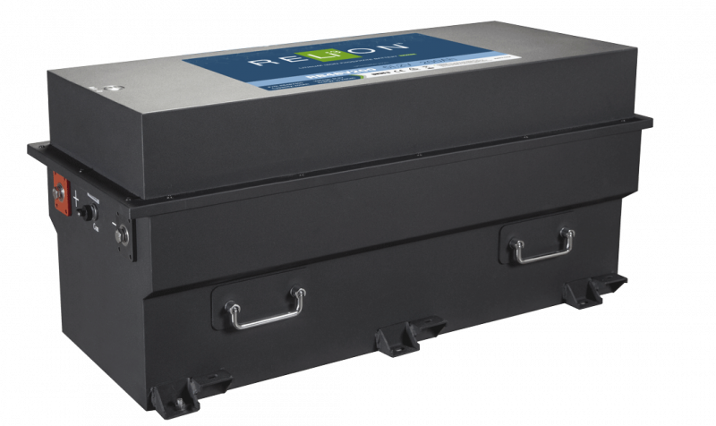 RELiON RB48V200 48V 200Ah LiFePO4 deep cycle lithium battery for solar, EV, marine, RV, and off-grid applications