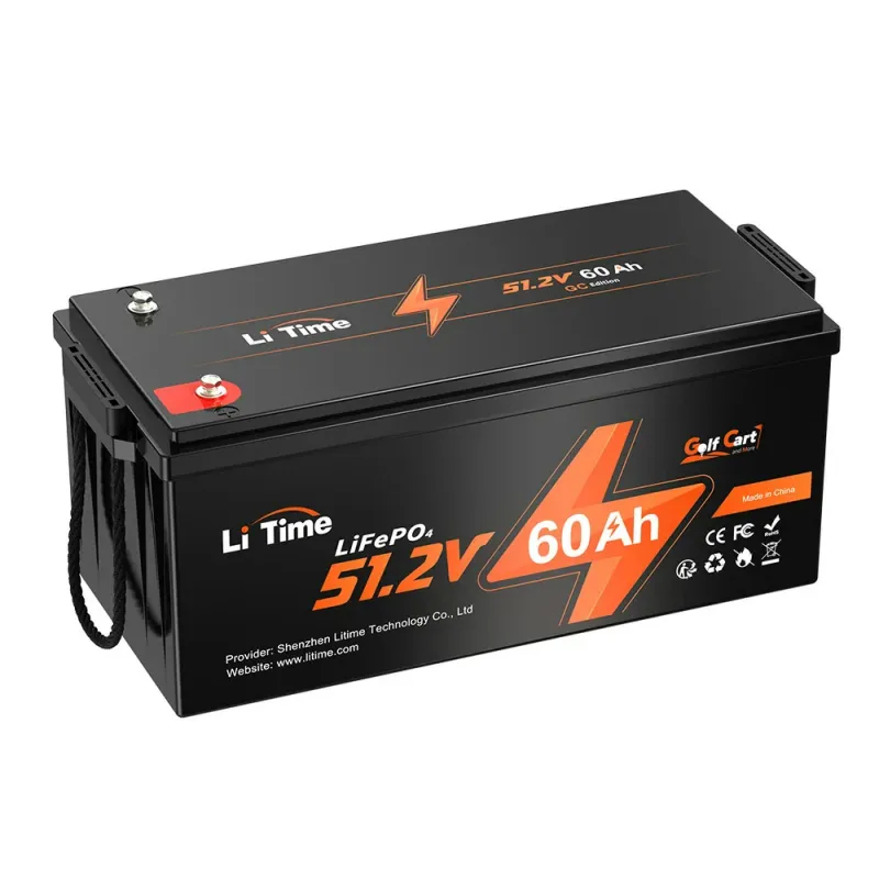 LiTime 48V 60Ah OBM LiFePO4 deep cycle lithium battery for outboard motors, electric boats, marine, solar, RV, and off-grid applications
