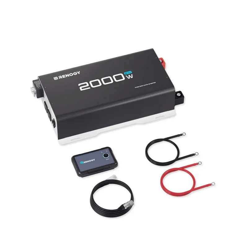 Renogy 2000W 24V pure sine wave inverter for RV, marine, solar, and off-grid applications