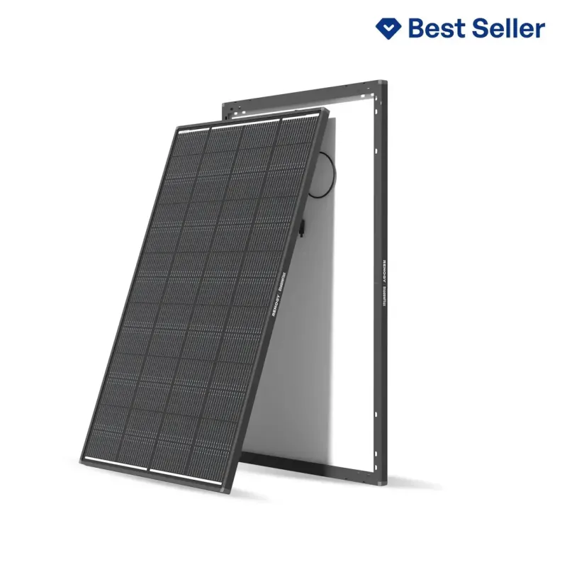 Renogy ShadowFlux N-Type anti-shading 200W monocrystalline solar panel for RV, marine, solar, and off-grid applications