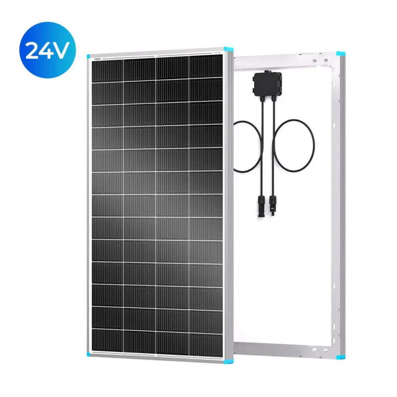 Renogy N-Type 16BB 200W rigid monocrystalline solar panel for RV, marine, solar, and off-grid applications