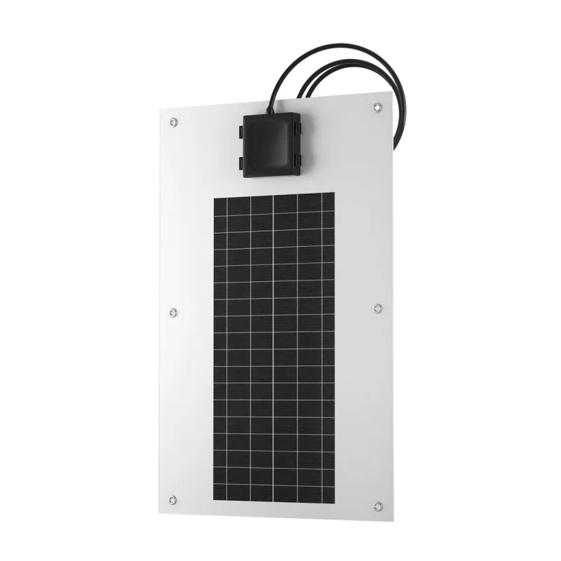 Renogy 10W 12V flexible monocrystalline bendable solar panel for small RV, marine, solar, and off-grid applications
