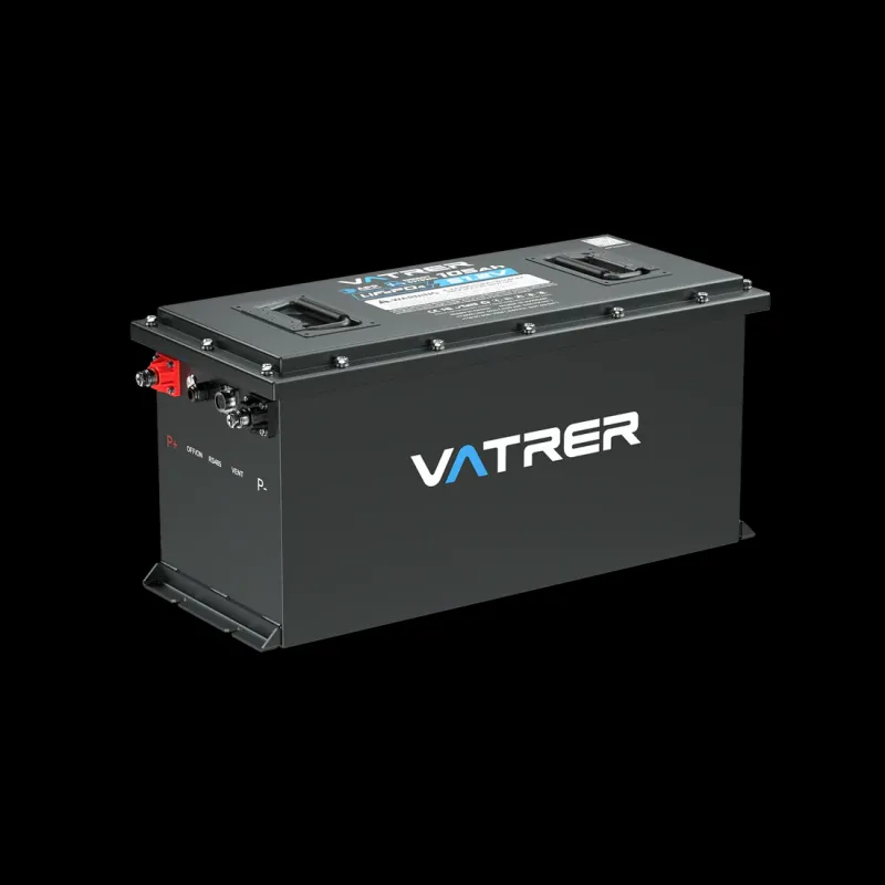 Vatrer 48V 105Ah narrow version LiFePO4 lithium golf cart battery with 200A BMS and Bluetooth – ultra-slim high-power pack for tight battery compartments