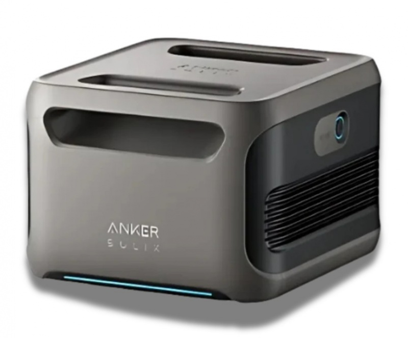 Anker SOLIX BP3800 expansion battery 3840Wh LiFePO4 for SOLIX F3800 portable power station home backup RV off-grid applications